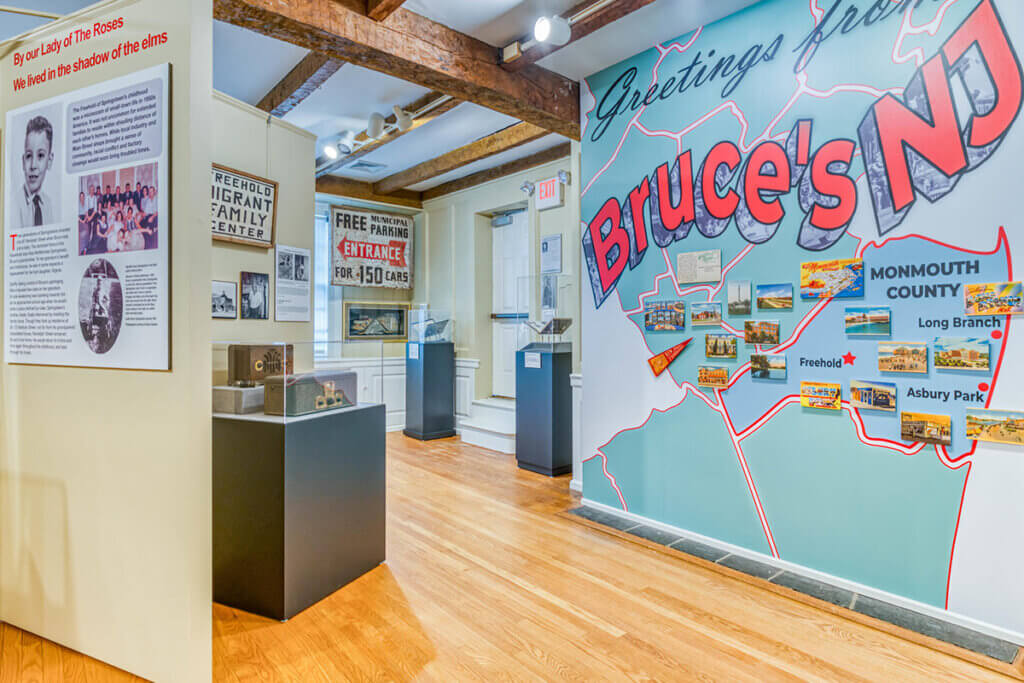 Exhibit photo curated by the Bruce Springsteen Archives & Center for American Music