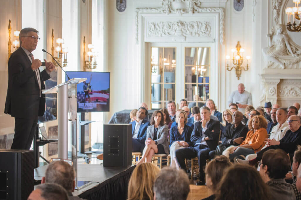 Bob Santelli speaking for the Bruce Springsteen Archives & Center for American Music