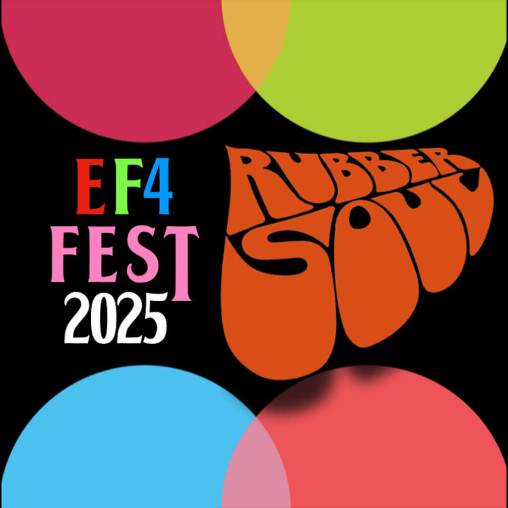 Event graphic for the Rubber Soul festival in Asbury Park